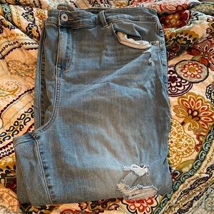 Torrid distressed jeans